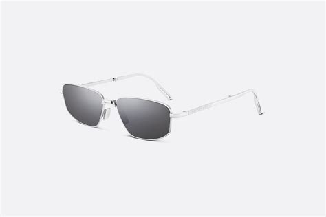 silber verspiegelte sonnenbrille dior|Dior90° S1U Verspiegelte, faltbare Sonnenbrille in Silber .